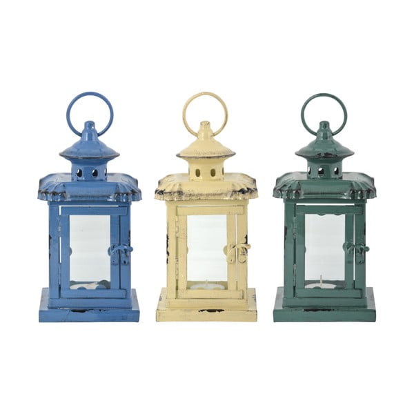 Set od 3 metalna lampiona Esschert Design Romantique, visina 21,5 cm-image-3