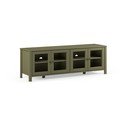 Zelena TV komoda od masivnog bora 150x50x40 cm Alessandra – Marckeric