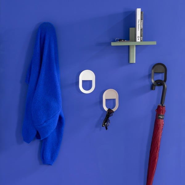 Prljavo zelena metalna polica 28 cm Hola – Spinder Design-image-4