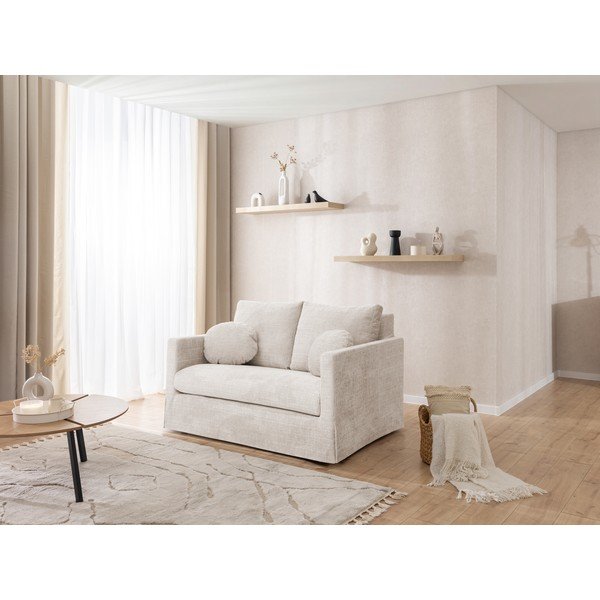 Krem presvlaka dvosjed Paphos – Ropez-image-2