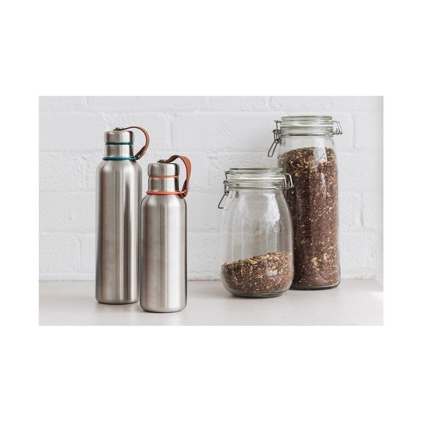 Maslinasto zelena 2zidna termo boca od nehrđajućeg čelika Black + Blum Insulated Vacuum Bottle, 750 ml-image-3