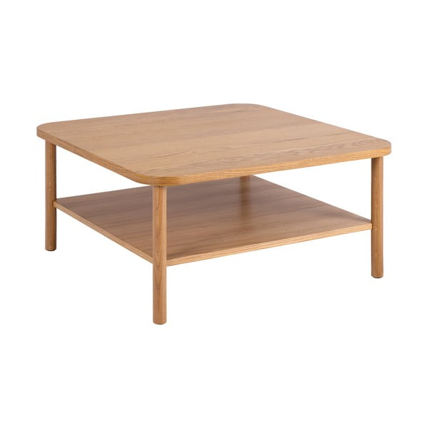 Stolić za kavu u dekoru hrasta u prirodnoj boji 90x90 cm Banbury – Actona-image-4