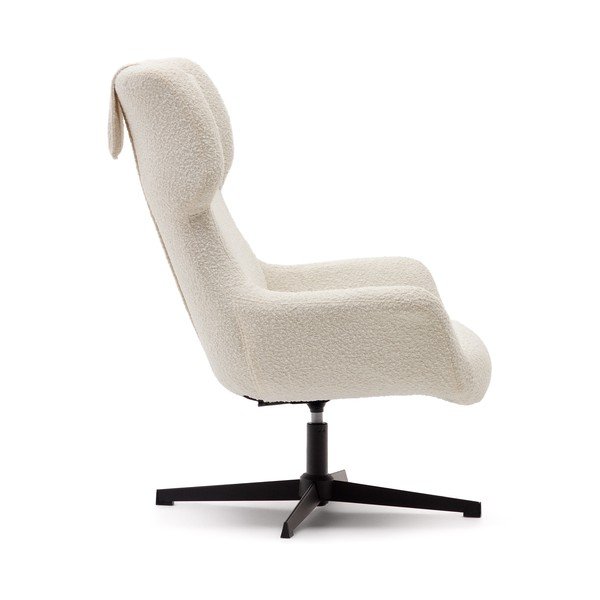 Krem fotelja Zalina – Kave Home-image-3