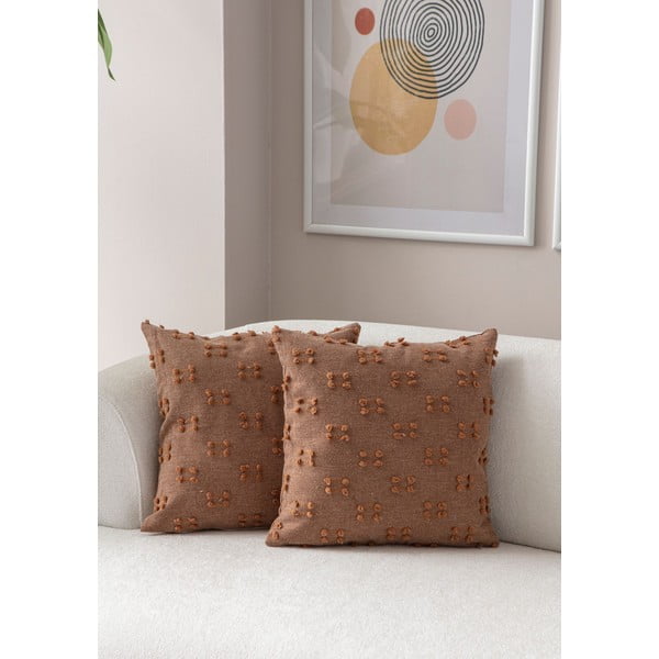 Ukrasne jastučnice u setu 2 kom 43x43 cm Tuffet – Mioli Decor-image-1