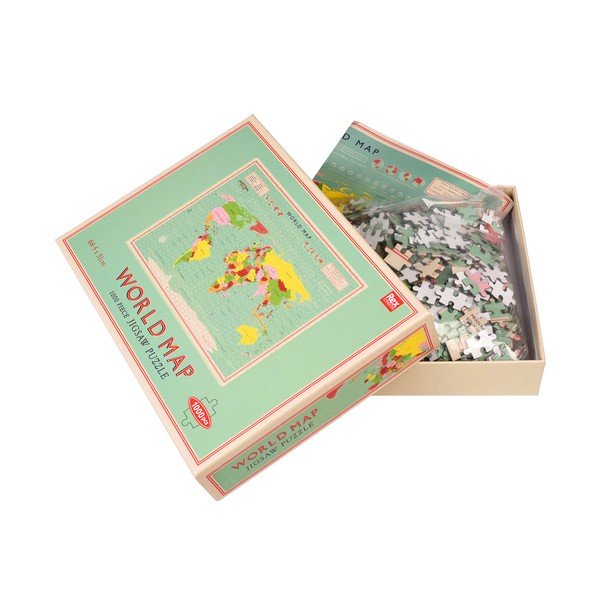 Puzzle (broj komada 1000 kom) World Map – Rex London-image-2