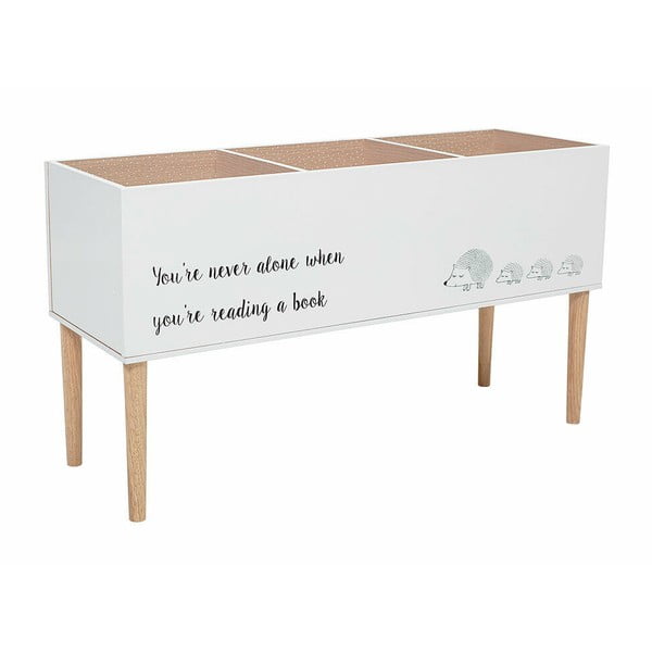 Bijela dječja biblioteka 90x50 cm Salam – Bloomingville Mini-image-3