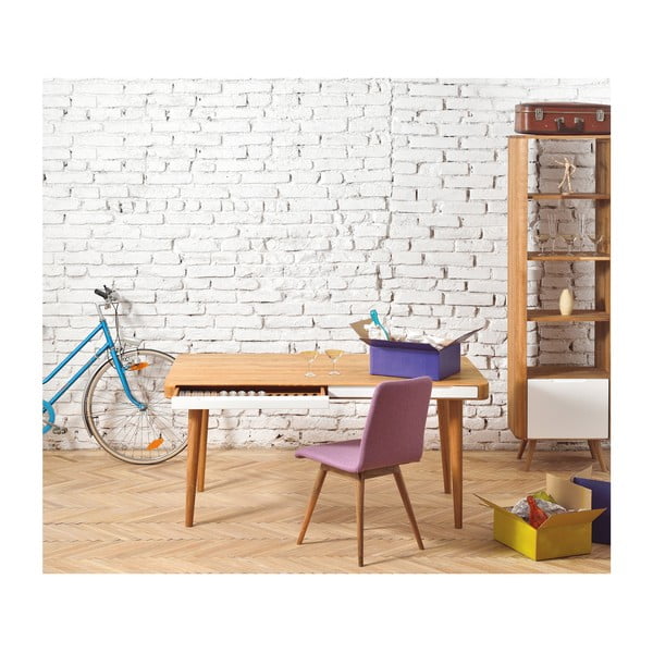 Stol od hrastovog drveta Gazzda Ena, 140 x 60 cm-image-2