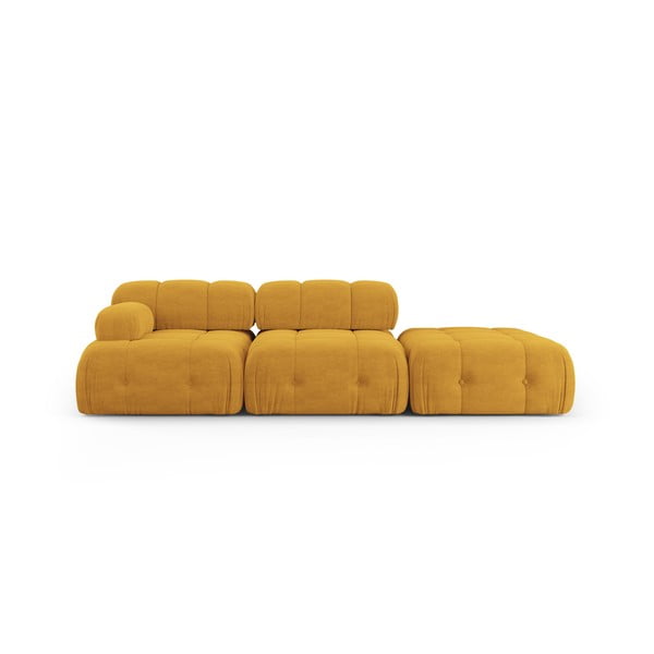 Senf žuta ležaljka Ferento – Cosmopolitan Design