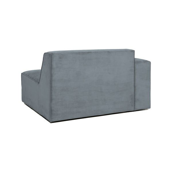 Siva modularna sjedeća garnitura od samta (s lijevim kutom) Sting – Scandic-image-2