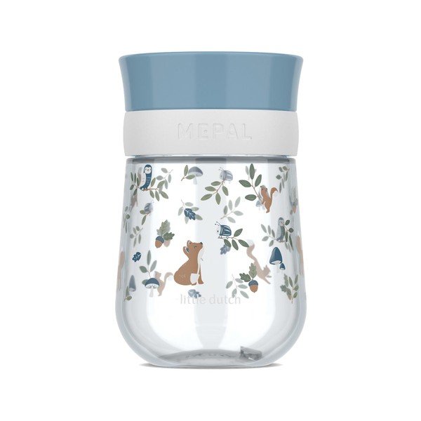 Svijetlo plava plastična dječja šalica 300 ml Forest Friends – Mepal
