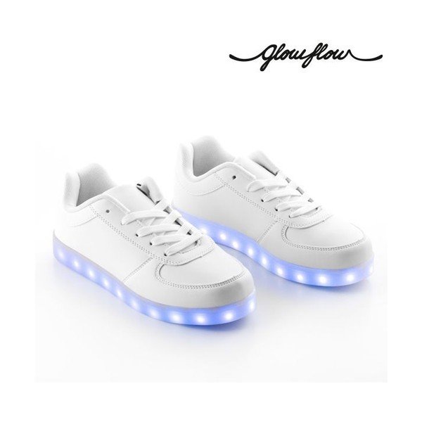 Bijele LED tenisice InnovaGoods GlowFlow Trainers, veličina 40-image-2