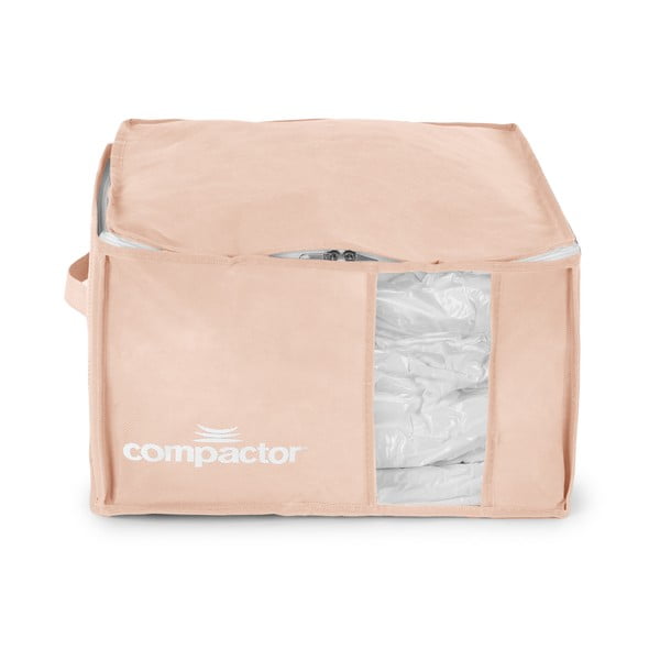 Vakuumska plastična kutija za pohranu odjeće 42x40x25 cm Pink Edition – Compactor-image-3