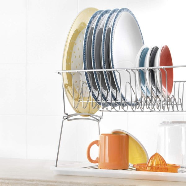 Stalak za ostalak za okapanje posuđa posuđa Metaltex Genius-Tex, 45 x 31 cm-image-3