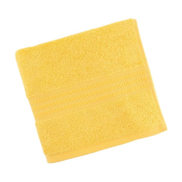 Žuti ručnik od čistog pamuka Foutastic, 50 x 90 cm-image-2