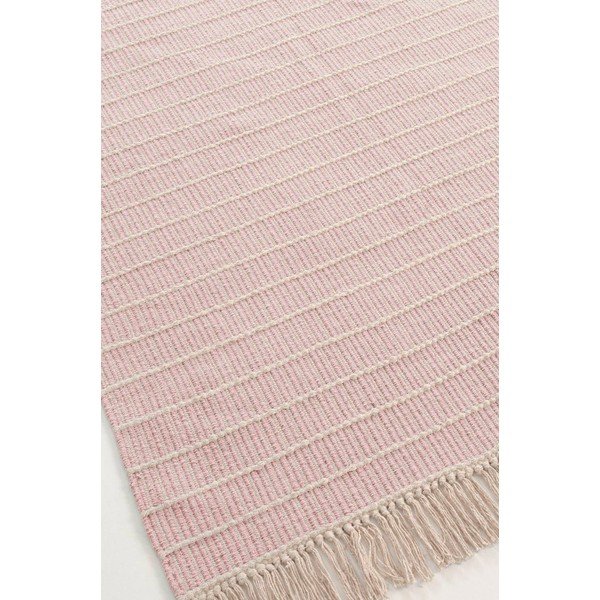 Ružičasta ručno rađena pamučna staza 80x150 cm Irma – Jotex-image-4