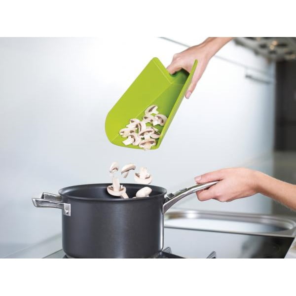 Joseph Joseph Chop2Pot Mini zelena daska za rezanje, dužine 17 cm-image-2