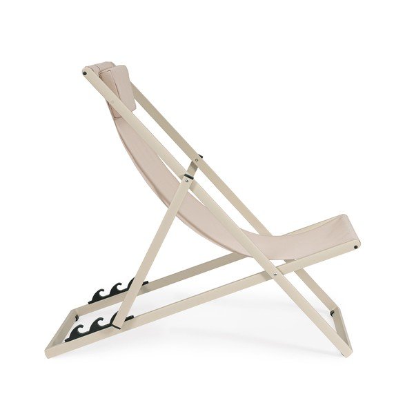 Bež metalna vrtna ležaljka Taylor – Bizzotto-image-2