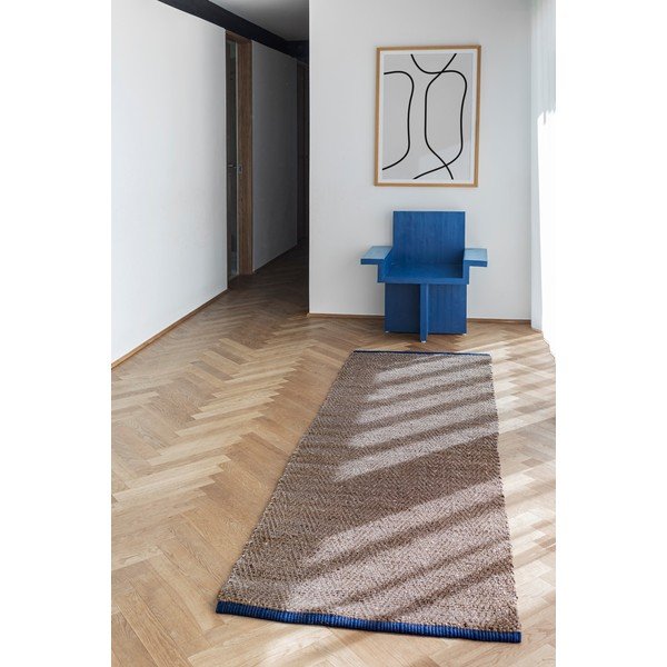 Smeđa jutena staza 80x245 cm Notes – Mette Ditmer Denmark-image-1