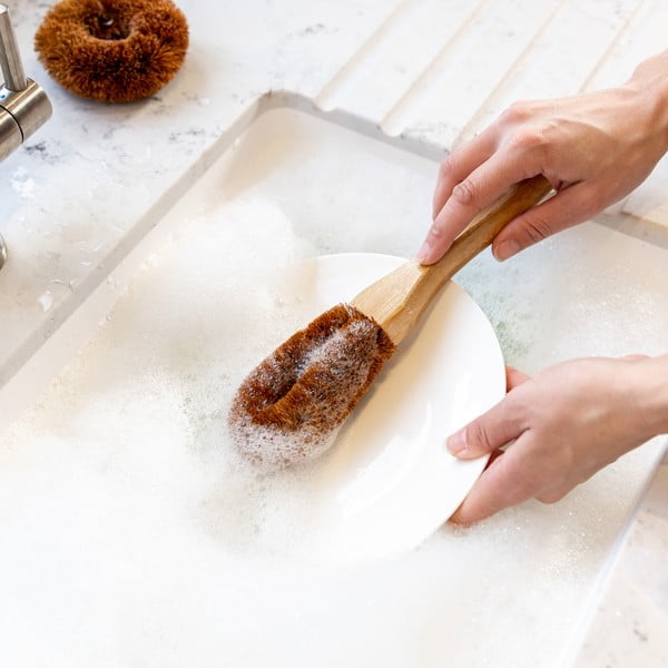 Četka za pranje suđa od bambusa Kitchen Craft Natural Elements-image-2