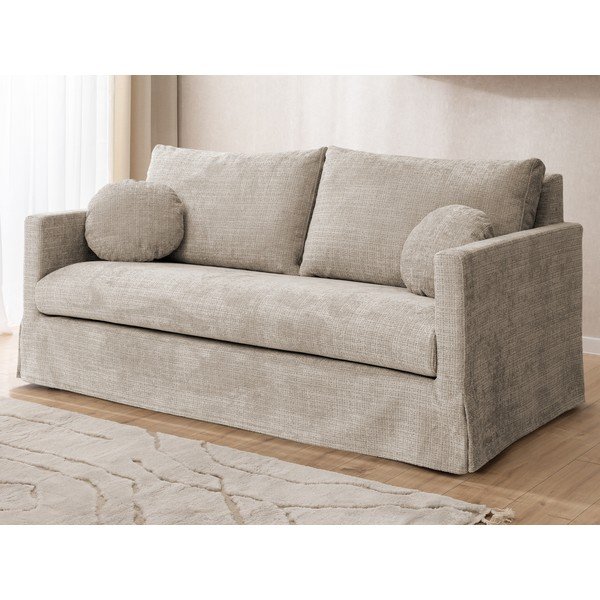 Bež sofa 195 cm Paphos – Ropez-image-1