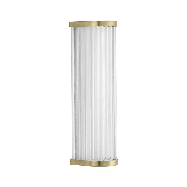 Metalna LED zidna lampa mat zlatna Vitree – Nova Luce