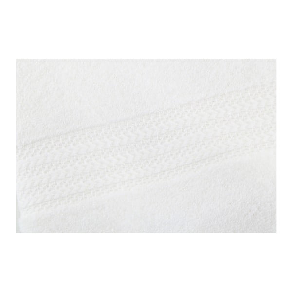 Bijeli ručnik od čistog pamuka Foutastic, 30 x 50 cm-image-2