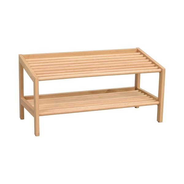 Ormarić za cipele od punog hrasta u prirodnoj boji Hillmond – Rowico