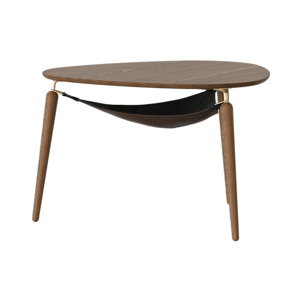 Smeđi stolić za kavu ø 80 cm Hang Out – UMAGE-image-3