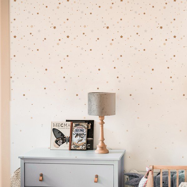 Dječja tapeta 50x280 cm Simple Stars - Dekornik-image-1