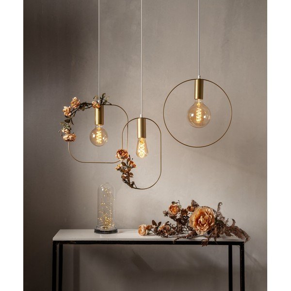 Viseća svjetiljka u zlatnoj boji Shape – Star Trading-image-2