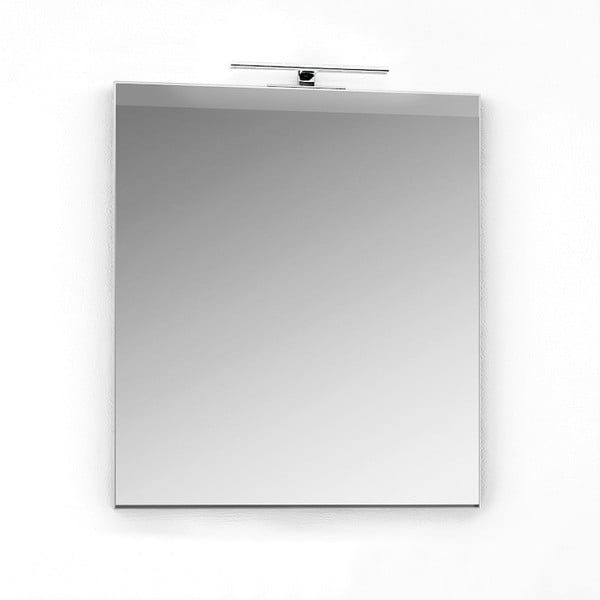 Zidno ogledalo s LED rasvjetom Tomasucci, 70 x 75 cm