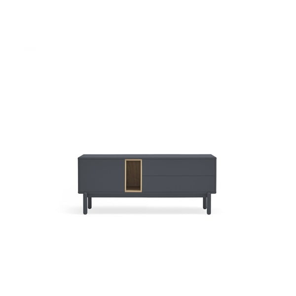 Tamno sivi TV stol 140x56 cm Corvo - Teulat