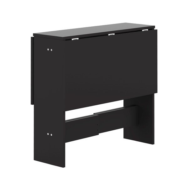 Proširiv blagovaonski stol s crnom pločom stola 76x28 cm Papillon – TemaHome-image-3