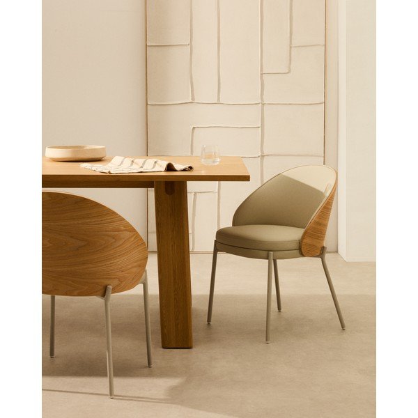 Krem blagovaonska stolica Eamy – Kave Home-image-1