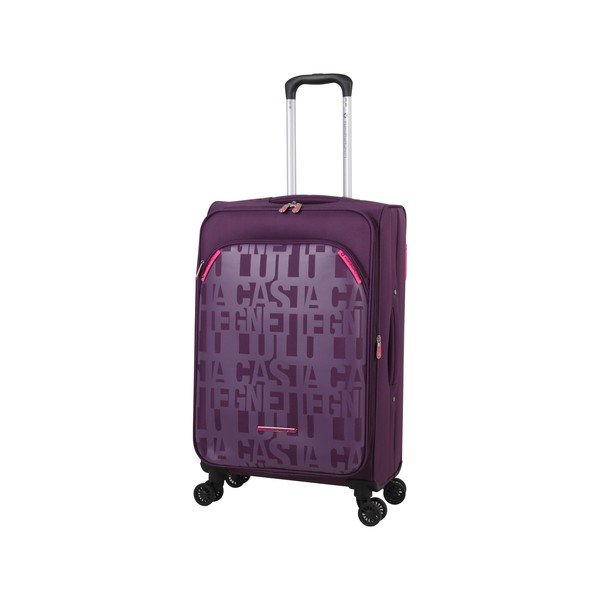 Set od tri ljubičasta kofera na četiri kotača Lulucastagnette Bellatrice-image-2