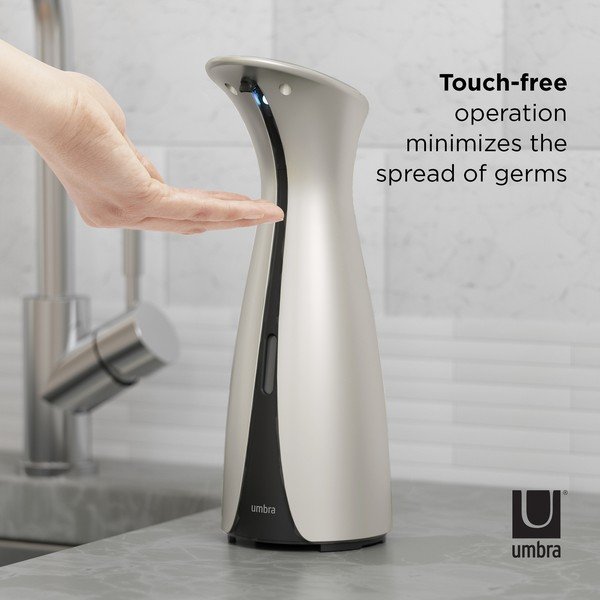 Automatski dozator sapuna u srebrnoj boji 250 ml Otto – Umbra-image-1