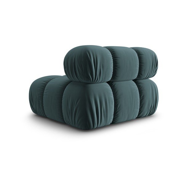 Petrolej zelena baršunasta modularna sjedeća garnitura () Bellis – Micadoni Home-image-4
