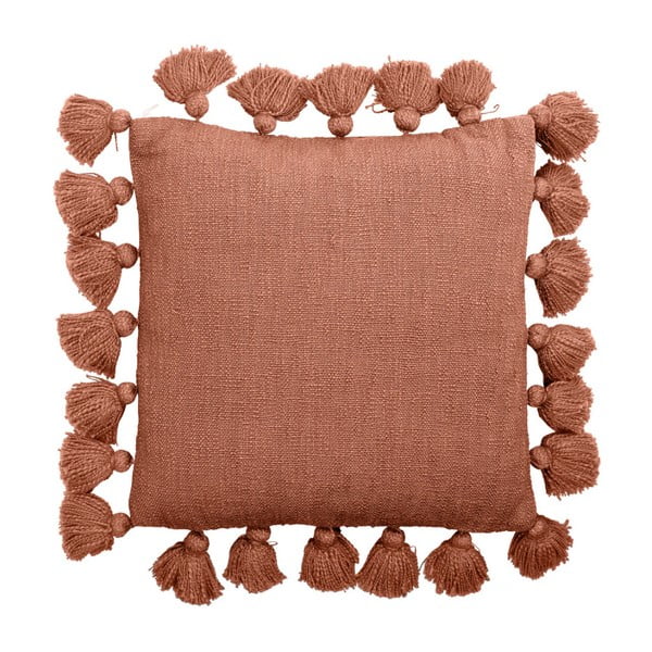 Narančasti pamučni jastuk Bloomingville Cushion Mero, 45 x 45 cm