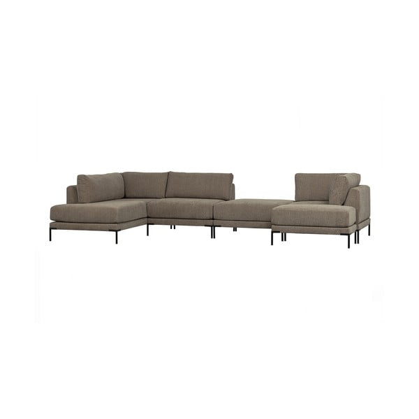 Kaki zelena modularna sjedeća garnitura (s lijevim kutom) Couple – WOOOD-image-3