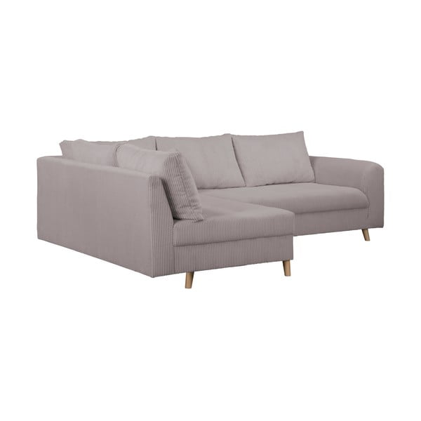 Siva kutna garnitura od samta (s lijevim kutom) Ariella – Ropez-image-3