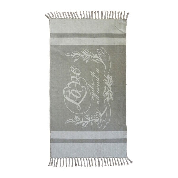 Ručno tkani pamučni tepih Webtappeti Shabby Love, 60 x 90 cm
