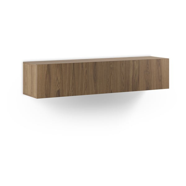 TV komoda u dekoru hrasta u prirodnoj boji 180x38x35 cm Daroca – Marckeric-image-4