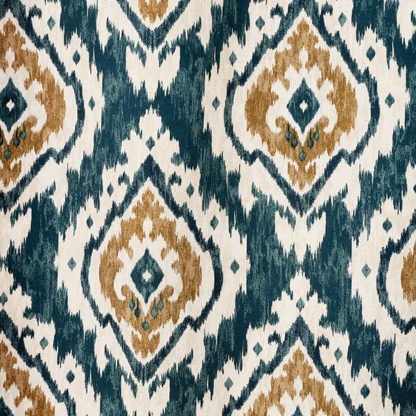 Plave zavjese u setu 2 kom 168x229 cm Suri Geo – Pineapple Elephant-image-3