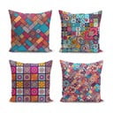 Ukrasne jastučnice u setu 4 kom 45x45 cm Mandala Tiles – Minimalist Cushion Covers