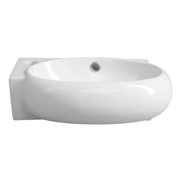 Bijeli keramički umivaonik za WC 43x28,5 cm Ribera – Sapho-image-2