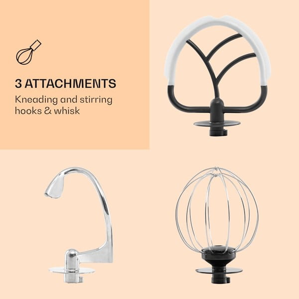 Crveni kuhinjski robot Klarstein Bella Robusta-image-4