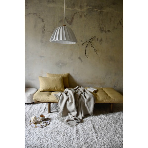 Žuti kauč na razvlačenje 200 cm Pace - Karup Design-image-1