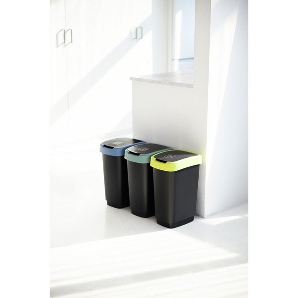Kanta za otpad od reciklirane plastike 10 l Twist - Rotho-image-1