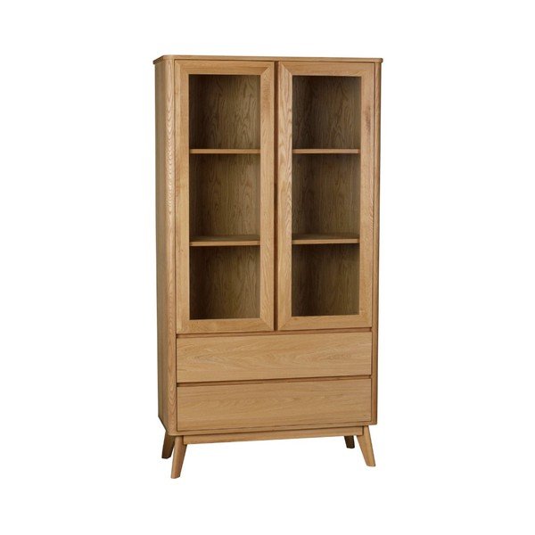 Vitrina od prirodnog hrasta Rowico YuRAi-image-1