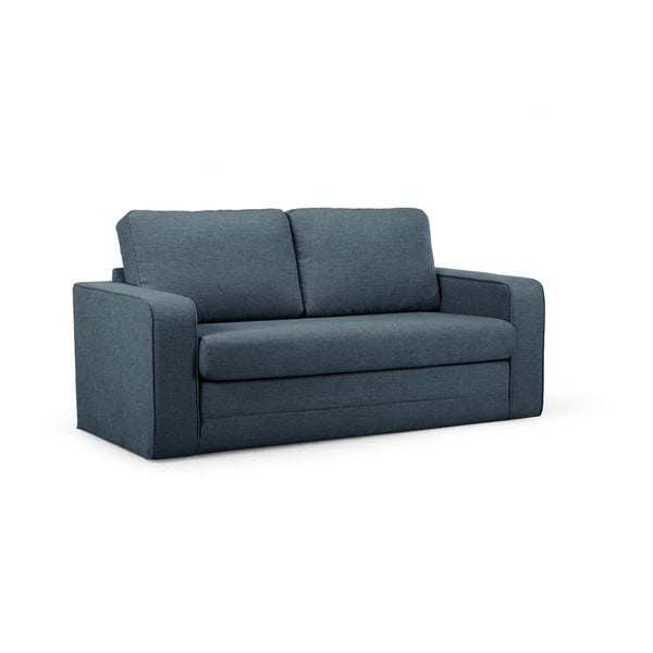 Plava sklopiva sofa 160 cm Come – Bobochic Paris-image-2